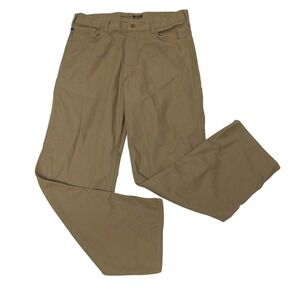 Carhartt FR Loose Fit Utility Work Pants Men's 36x32 Flame Resistant CAT 2 Tan